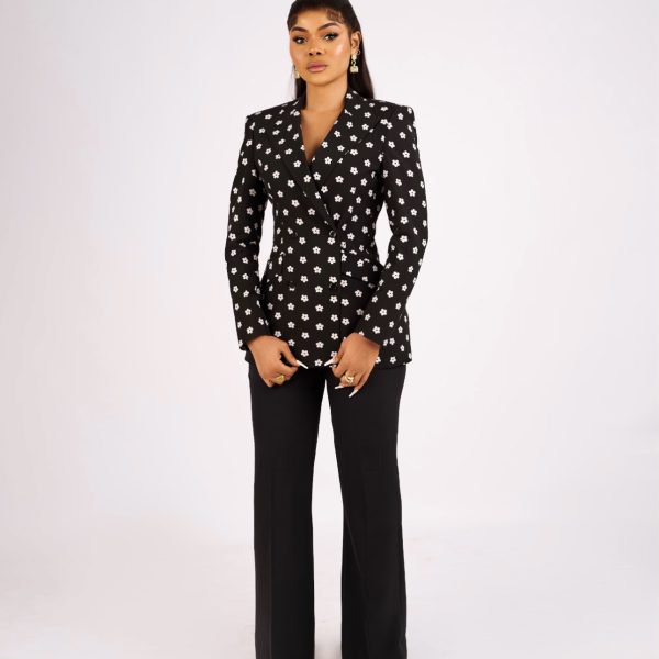 Black signature pants